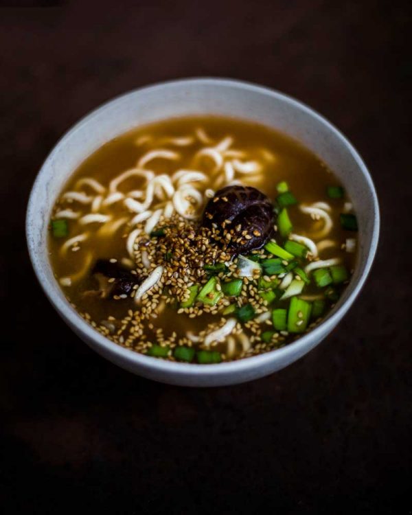 Zupa-mise-z-wakame-i-grzybami-Shitake2 Zupa miso z wakame, Shitake i makaronem